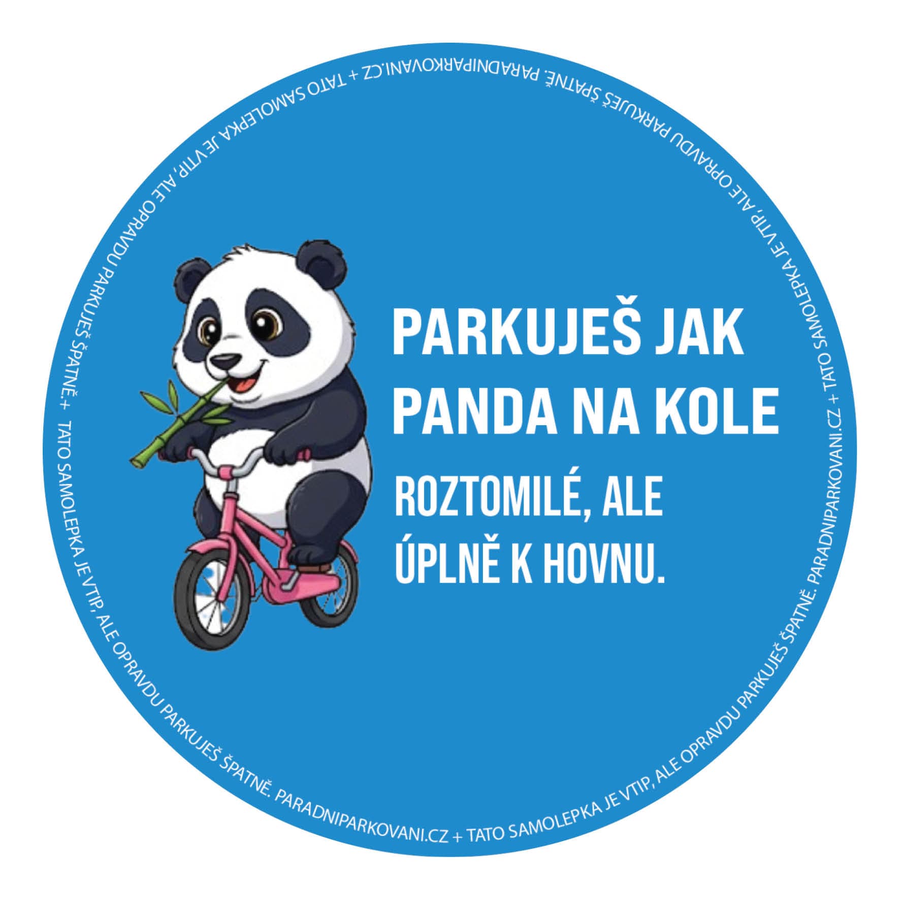 panda na kole